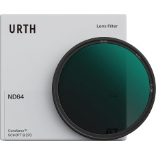 „Urth“ 37 mm neutralaus tankio filtras ND64 (6 stopai) ND filtras („Plus“) – neutralaus tankio, 20 sluoksnių su nano danga, ypač plonas fotoaparato filtras