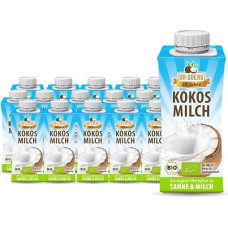 Premium Organic Coconut Milk 16 x 200 ml