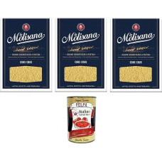 La Molisana Cous Cous Kviečiai su akmenimis N°621 3x 500 g + Itališka gurmaniška Polpa 400 g