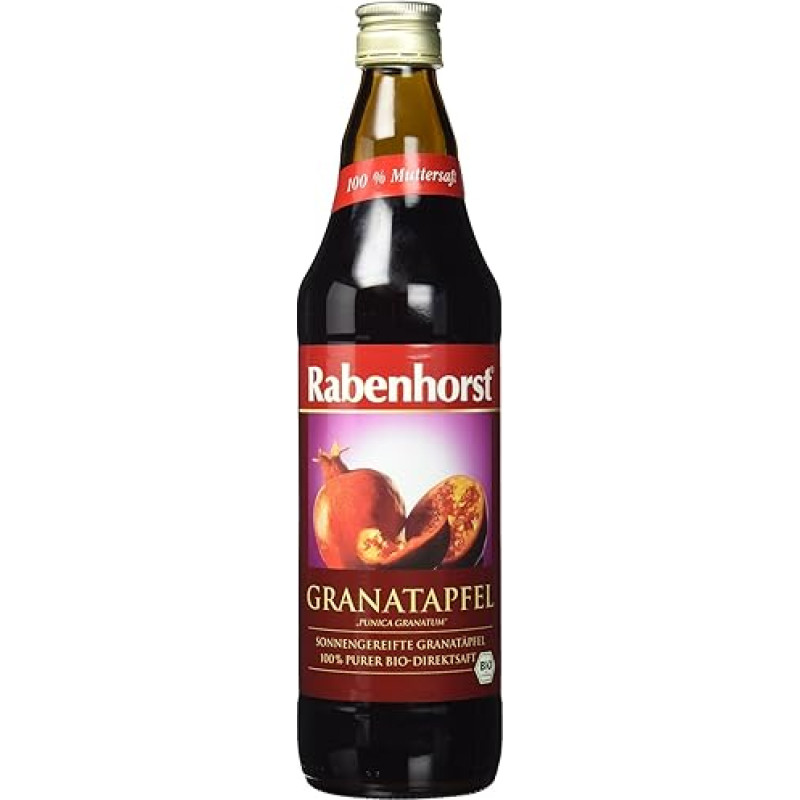 Rabenhorst Organic Pomegranate Mother Juice Reusable 750 ml