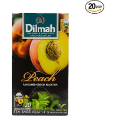 Dilmah Perzik vruchtenthee 20 užrašų