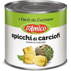 D'Amico Carciofi a Spicchi Artišokų skiltelės 2500 g skardinėje