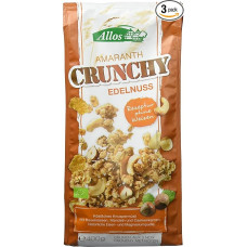 Allos Amaranth Crunchy Noble Nut Pack of 3 x 400 g