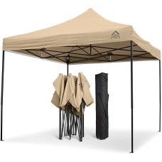 All Seasons Gazebos 3 m x 3 m Heavy-Duty Fully Waterproof Pop-Up Gazebo, 3 x 3 m