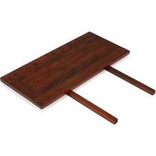 Woodkings® Lapelinė lenta 40 x 90 cm valgomojo stalui Teksaso medžio masyvas Akacijų mediena Tamsiai ruda tikra mediena Rustic Plokštės prailginimo stalas Prailginimo stalas Prailginimo stalas Virtuvės stalas Mediniai stalo priedai Valgomasis