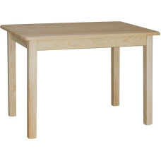 koma Dining Table Country Style Kitchen Table Pine Table Restaurant 60 x 60 cm Painted Pine