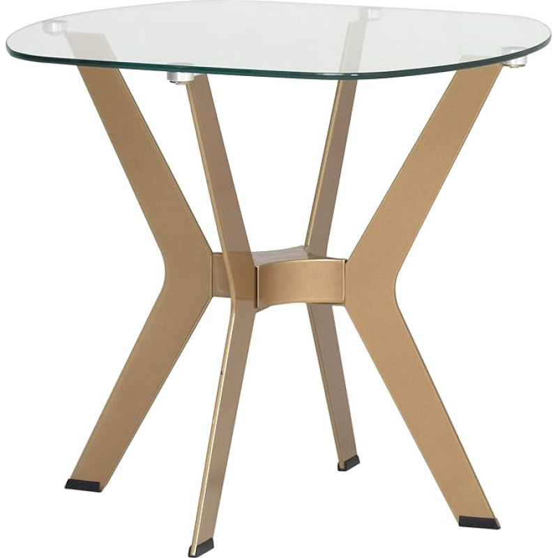 SD STUDIO DESIGNS ArchTech šoninis staliukas, plienas, aukso spalvos, 23,5