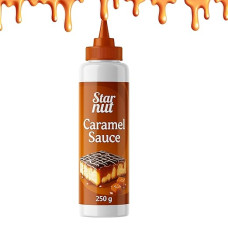 Premium Quality Caramel Dessert Topping 250 g - Perfect as a Topping for Ice Cream, Cake, Waffles, Caramel, Crepes, Coffee, Dessert Sauce - Without Palm Oil & Glucose Syrup (250 g Caramel Delight)