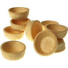 Karl Zieres GmbH - Dessert Tartelettes Classic, Round, Diameter 5 cm, Shortcrust Dough, 1.785 kg, Pack of 184
