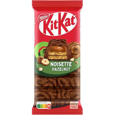 Nestlé KitKat Hazelnut Bar Crispy Waffle with Creamy Hazelnut Filling and Covered with Marbled Chocolate, Pack of 1 (1 x 99 g)