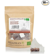 FRISAFRAN - Infusion Fruits of Organic Forest in Pyramids | Relaxing | Rich in Vitamins - 60Uds