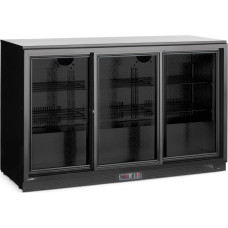 Arktic Bar fridge refrigerator with 3 sliding doors LED 308 l 160 W 135x52x87 cm