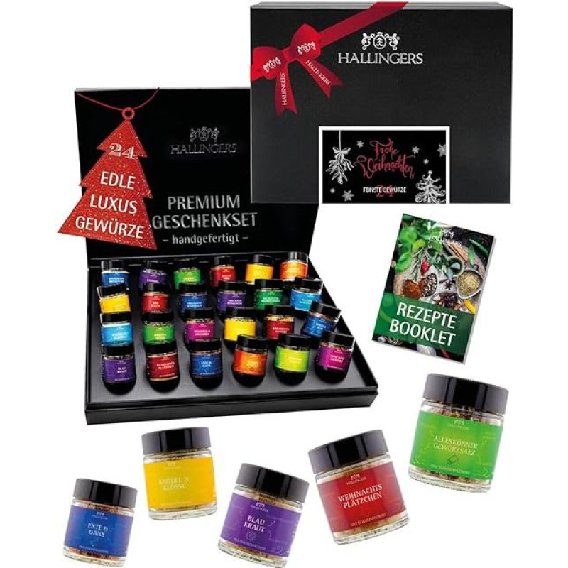 Hallingers Genuss Manufaktur Prieskonių dovanų rinkinys 