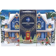 NIVEA Advento kalendorius moterims 2025 - Advento kalendorius moterims su 24 rūpestingomis NIVEA mini ir aksesuarais - Kalėdinė dovana - Dovana