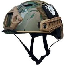 ATAIRSOFT kariuomenės karinio stiliaus SWAT kovinis PJ greitas šalmas, skirtas CQB Airsoft Paintball šaudymui