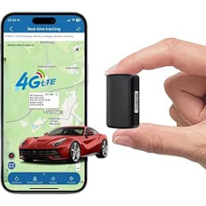 GPS 4G Ilgalaikis GPS sekimo įrenginys, skirtas klasikiniams automobiliams, transporto priemonėms, valtims, priekaboms ir kt., su magnetiniu tvirtinimu - iki 90 dienų be įkrovimo