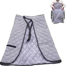 Neįgaliųjų vežimėlio antklodė, žiemos vėjo nepraleidžianti šilumos neįgaliųjų vežimėlio antklodė Neperšlampama neįgaliųjų vežimėlio kojos pūkinė antklodė Suaugusiųjų antklodės pagalvėlė neįgaliųjų vežimėlių naudotojams Priedai 120