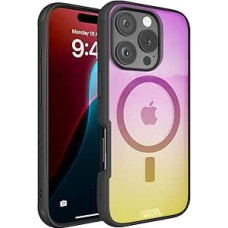 Mous Case for iPhone 16 Pro Max MagSafe Compatible Case Transparent - Clarity 3.0 Iridescent - permatomas krištolo skaidrumo ir plono dizaino mobiliojo telefono dėklas