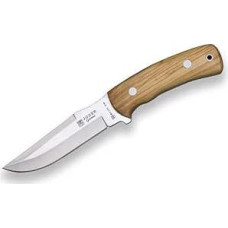 Joker CO50 Gamo peilis su alyvuogių medžio rankena ir 13 cm ilgio ašmenimis, odiniu dėklu, skirtas žvejybai, medžioklei, stovyklavimui ir žygiams