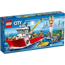 Lego City 60109 - Gaisrinė valtis, šaunus žaislas vaikams