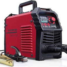ARCCAPTAIN ARC 200A Welding Machine with LED Display SYN Control, Inverter Welding Machine Supports with Lift TIG, Electrodes Welding Machine MMA IGBT, Portable and Compact, Anti-Stick, Overheating