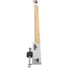 Mechanische Küchenwaage Zubehör Verstellbare Metall Gegengewichtsstange 2,16 X 0,98 Zoll Robuster Eisenrahmen mit Klarer Metrischer Skala für Analoge Waagen Haushalt Industrie