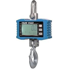 Skaitmeninis pramoninis kranas, 1000 kg (2200 svarų) Skaitmeninis pramoninis kranas su Fernbedienung, präzisem Sensor und LCD-Display, skirtas Bauernhof, Fabrik, Hohe Zuverlässigkeit (mėlynas su dėžute)