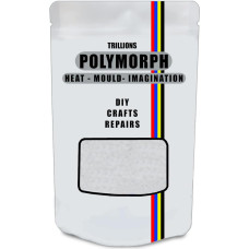 Trillions Rankomis formuojamas termoplastikas 1000g / 1kg | Polimorfas | Pakartotinis šildymas - neribotas panaudojimas - Amatai, DIY modelių gamyba, prototipai, UK Seller