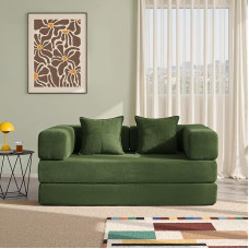 YINIX sulankstoma sofa-lova, 160 cm pločio, dvigulė lova, modulinė grindų sofa, 