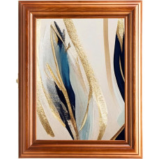 Cer-Plast Medinė raktų spinta sieninė spinta su raktų stovo sieniniu organizatoriumi, skirta raktų saugojimui, raktų spintelė Vintage išvaizdos medinė raktų dėžutė