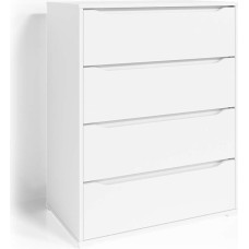 Vicco Ruben Cabinet, White, Multi-Purpose, with Drawers, Multi-Purpose Sideboard