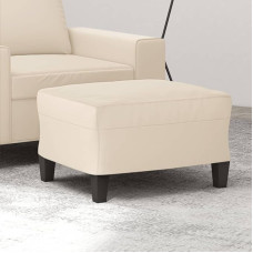 LVHUIDEH Šiuolaikinė taburetė Osmanų stačiakampio formos kėdė Didelė kojų atrama miegamajam Svetainės fotelis 60 x 50 x 41 cm, mikropluošto audinys (100 % poliesteris), fanera