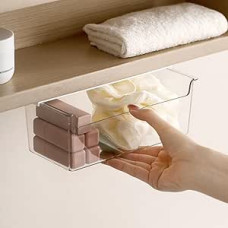 STORICANS Medicine Cabinet Organiser, Clear, 8.3