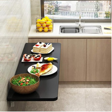 Sulankstomas virtuvės stalas Medinis sieninis sulankstomas stalas Suapvalinti kampai ir sieninis stalas Daugiafunkcis kompiuterio stalas Pailgas virtuvės valgomojo stalas Stalo pusryčių stalas