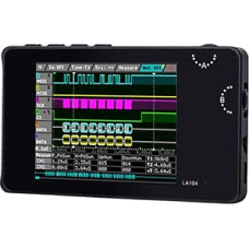 Skaitmeninis loginis analizatorius LA104, 4-K-Oszilloskop, SPI IIC, UART, programmierbar, maksimalus atstumas iki 100 m, Sa/S