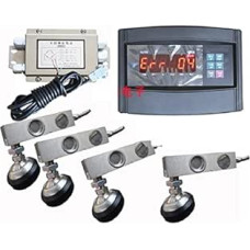 Wägezelle, WLAN-Instrument-Lastzell-Vieh-Skala Small Waage Complete Set von Zubehör(500kg sensor)