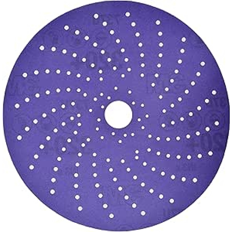 Cubitron 3M II Hookit Clean šlifavimo diskas 31484, 6 colių, 400+ klasės, aukštos kokybės, patvarus, su daugybe skylučių, šlifavimas E-Coat, gruntas, 50 diskų dėžutėje