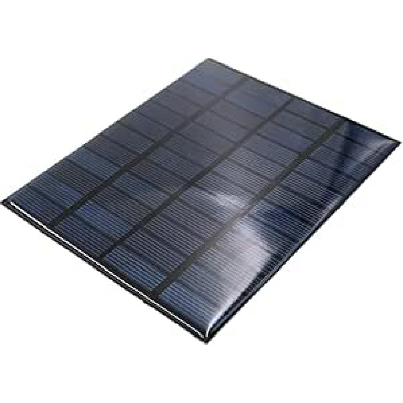 VCHICS 1vnt. 1 2V 2W Mini -Solarzellenzellen DIY for leichte Handy -Spielzeug -Ladegeräte tragbare Power Bank Outdoor -Solarzellen