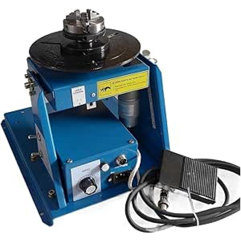 BY-10 Mini-Schweißpositionierer, Drehtisch, 3-Backen-Drehfutter, K01-63 Rohr, halbautomatisch Für Heimwerker