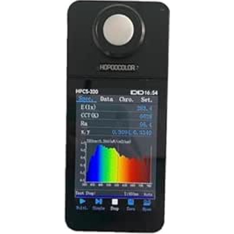 Drahtloses Bluetooth-Spektrometer HPCS-330 LED-Lichtmesser CRI-Messgerät LED-analysator Photometrische Anwendungen