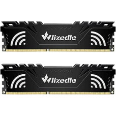 DDR3 darbalaukio atmintis RAM 16GB rinkinys (2x8GB) 1333MHz CL9 UDIMM, kompiuterio atminties modulis PC3-10600 240-Pin 1.5V Non-ECC 2Rx8 kompiuterio atminties atnaujinimas, skirtas kompiuteriams, juodas