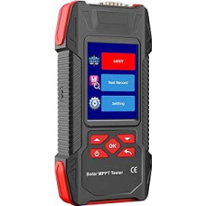 Solar-MPPT-Tester, 3,2 Zoll-Display, 3 90 V, 40 A, Spannungs- und Strommessgerät mit 2000 W Hochleistungsanpassung, tragbarer Analysator für die Prüfung und Wartung von So