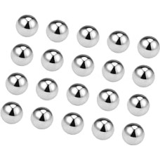 20 Stück Stahlkugeln Lagerkugeln 3,5mm Feste Lagerkugeln Kugellager Chromstahl Kugeln Präzisionskugeln Langlebiges Produkt