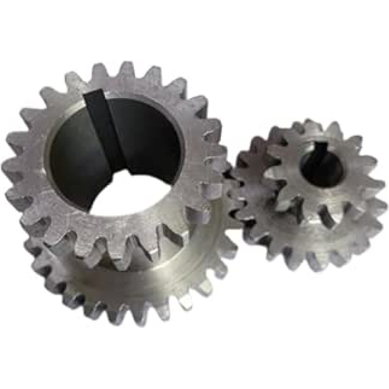 Metalo tvirtinimo detalė, skirta CJ0618 serijos mini-drehmaschine, 2-Gang-High-Low-Metallgetriebesatz, 1 Stück