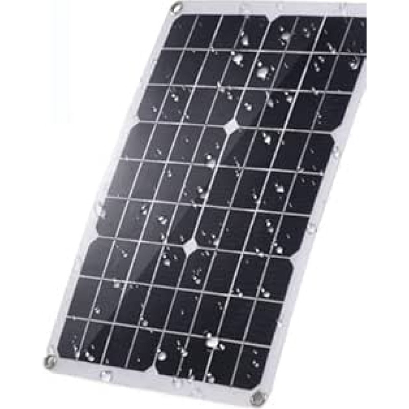 Sonnenkollektor, 20W Monokristallines Solarpanel Solar Power Panel Solar-Photovoltaik-Panel Outdoor Power Bank Charging