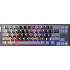 YUNZII RT68 Rapid Trigger Gaming Keyboard, Hall Effect Magnetic 68-Key Wired RGB Keyboard, Hot Swapped PC Gaming Keyboard, Adjustable Actuation TKL Mechanical Keyboard (Black, Magnetic Switch)