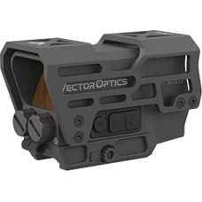 Vector Optics SCRD-M67 Frenzy Plus 1x31x26 Multi Reticle Red Dot Visor for Sports, Airsoft and Hunting, Air Rifle, Target Visor, Reflex Visor, Red Dot for Aiming