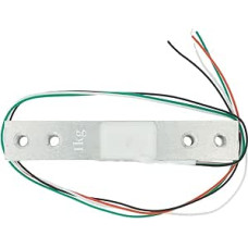 Wägezelle 1KG 5KG 10KG 20KG HX711 AD Gewichtssensor Elektronische Waage Aluminiumlegierung Wiegedrucksensor für Wägeeinrichtungen(1KG)