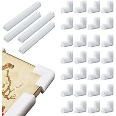 Schaumstoff-Eckhülsen 32 Stück für Spiegel und Bilder für Rahmen Stoßdämpfung zum Schutz von Wertsachen während des Umzugs und der Lagerung (A)