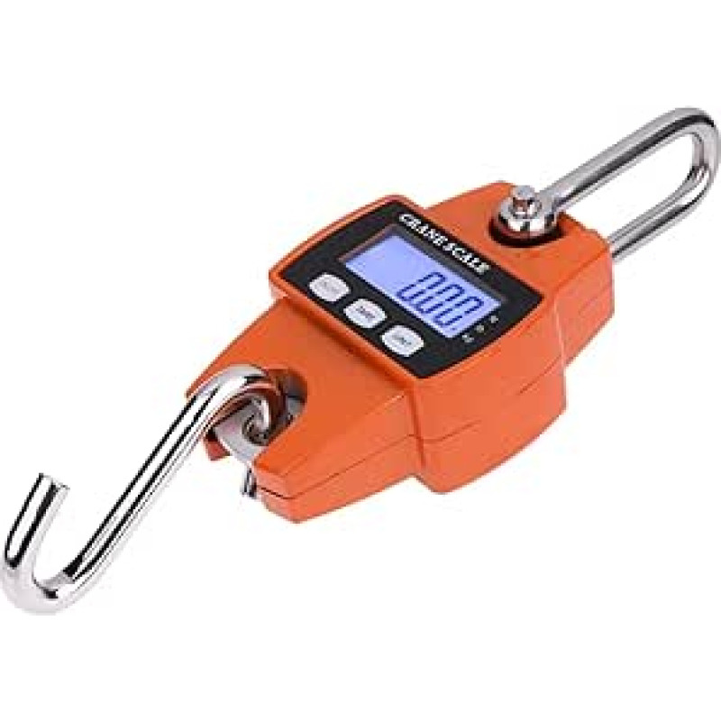 300kg Heavy Crane Digital Portable Scale Hanging Hook Electronic Weight S